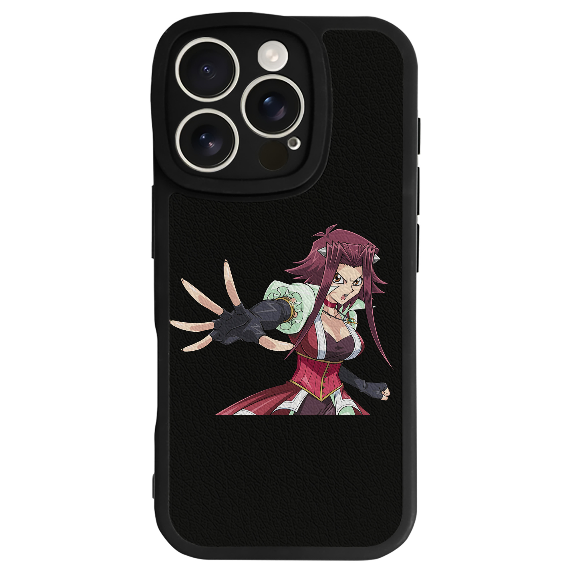 遊☆戯☆王 Yu-Gi-Oh! 【iPhone 16シリーズ対応】シリコンスマホケース（レザー調） 材質：シリコン
